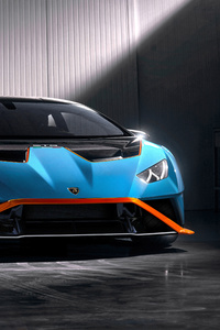 Lamborghini Huracan STO Edition Front Look 5k