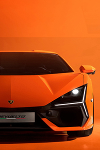 Lamborghini Revuelto 2023 8k (1080x2160) Resolution Wallpaper
