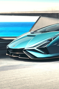 Lamborghini Sian Roadster 2020 Front