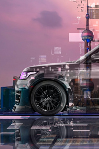 Land Rover Range Rover Tuning Lumma Side Super Crystal Shanghai China (720x1280) Resolution Wallpaper