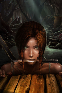 Lara Croft 4k Art
