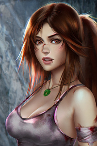 Lara Croft Fantasyart