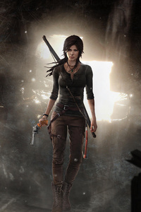 Lara Croft Game 4k (2160x3840) Resolution Wallpaper