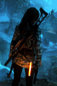 Lara Croft Rise Of The Tomb Raider (1440x2560) Resolution Wallpaper