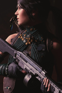 Lara Croft Shadow Of The TombRaider (750x1334) Resolution Wallpaper