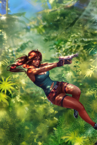 Lara Croft The Ultimate Raider (240x400) Resolution Wallpaper