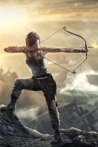 Lara Croft Tomb Raider 4k (2160x3840) Resolution Wallpaper