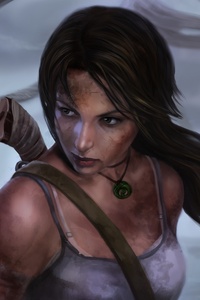 Lara Croft Tomb Raider Art Girl