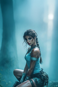 Lara Croft Tomb Raider Legacy (640x960) Resolution Wallpaper