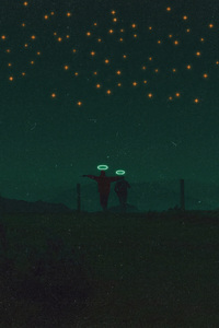 Late In The Night (480x854) Resolution Wallpaper