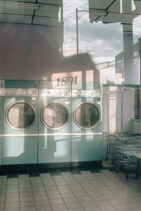 Laundary Machines In 80s (360x640) Resolution Wallpaper
