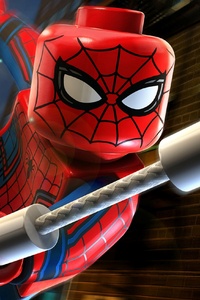 Lego Spiderman Homecoming (1125x2436) Resolution Wallpaper