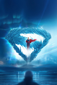 Lex Luthor Fortress Of Solitude Of Superman (750x1334) Resolution Wallpaper
