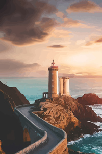 Lighthouse Artistic (720x1280) Resolution Wallpaper