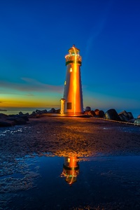 Lighthouses Sunrises And Sunsets USA Monterey Bay 4k