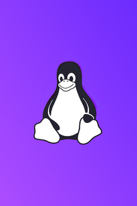 Linux Tux Minimal 4k
