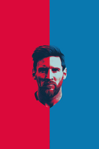 Lionel Messi The Goat In Action (720x1280) Resolution Wallpaper