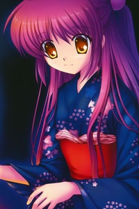 Little Busters Anime (320x568) Resolution Wallpaper
