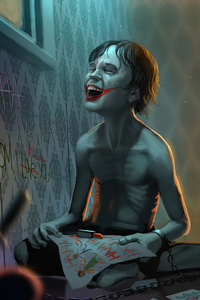 Little Joker Dark Days 4k (2160x3840) Resolution Wallpaper