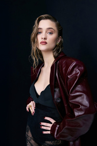 Lizzy Greene Schon Magazine 2025 5k (320x568) Resolution Wallpaper