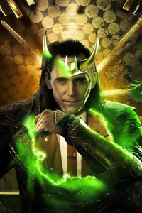 Loki Asgard King (480x854) Resolution Wallpaper