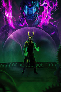 Loki Masterful (320x480) Resolution Wallpaper