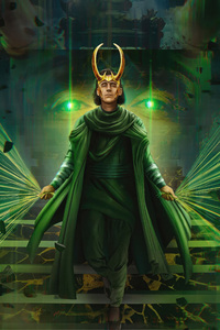 Loki Season 2 2023 (1280x2120) Resolution Wallpaper
