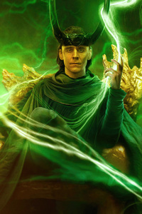 Loki Season 2 Mischief (1080x2160) Resolution Wallpaper