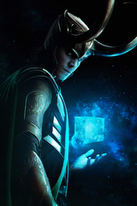 Loki The God Mischief (320x480) Resolution Wallpaper