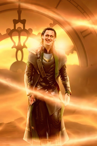 Loki The God Of Mischief Poster 4k