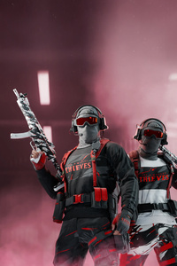 Los Angeles Thieves Call Of Duty Mobile (240x320) Resolution Wallpaper