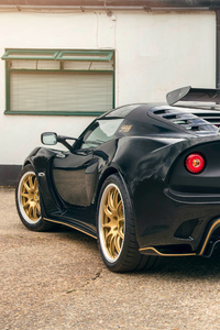 Lotus Exige Cup 430 2018 Rear View (240x320) Resolution Wallpaper