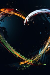 1080x2280 Love Abstract