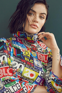 Lucy Hale The Glass Magazine 2020 (360x640) Resolution Wallpaper