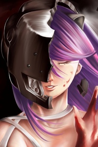 Lucy Mask (320x480) Resolution Wallpaper