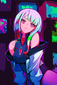 640x1136 Lucyna Kushinada Cyberpunk Edgerunners