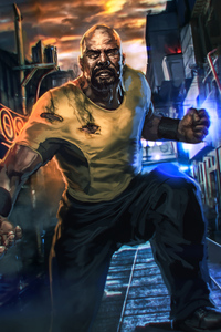 Luke Cage 1080x2280 Resolution Wallpapers One Plus 6,Huawei p20,Honor view  10,Vivo y85,Oppo f7,Xiaomi Mi A2