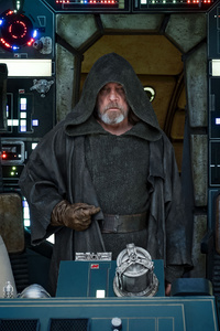 Luke Skywalker In Star Wars The Last Jedi 2017