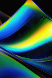 Luminous Peaks Abstract (480x854) Resolution Wallpaper