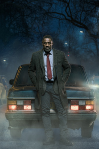 Luther Tv Series Idris Elba (1440x2960) Resolution Wallpaper