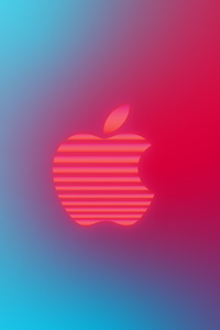 480x854 Mac Logo Abstract 4k