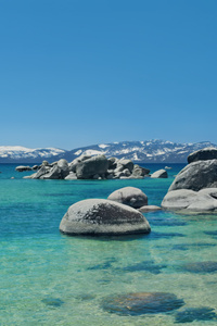 Mac Os Tahoe Beach Day (1440x2560) Resolution Wallpaper