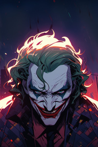 Mad Man Joker (360x640) Resolution Wallpaper