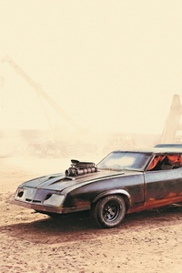 Mad Max Fury Road 5k Cars (240x400) Resolution Wallpaper