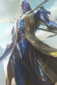 Magic The Gathering Zombie Wizard (360x640) Resolution Wallpaper