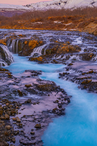 Majestic Flow Bruarfoss And The Icelandic Mountain Tapestry (800x1280) Resolution Wallpaper