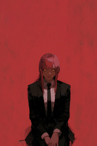 Makima 5k (640x960) Resolution Wallpaper