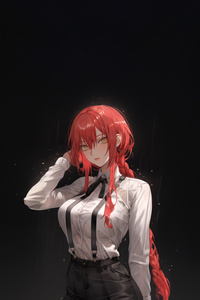 Makima Control Devil (1080x2160) Resolution Wallpaper