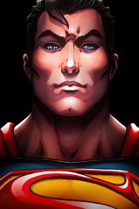 Man Of Steel Superman Art 4k
