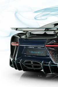 Mansory Bugatti Centuria 2019 Rear (240x320) Resolution Wallpaper